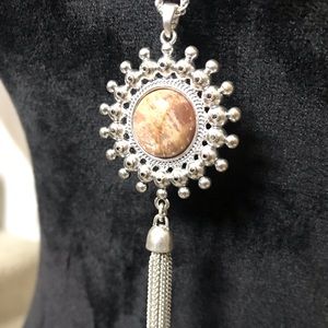 🔥SALE! Lucky Brand Silver Stone Necklace